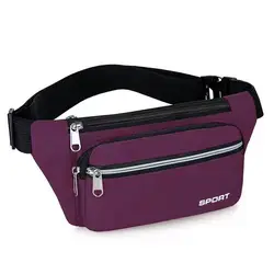 2024 New Casual Outdoor Light Sports Waist Bag Fashion Utility Waist Pack Ride Adjustable Gym Belt Pouch for Hiking Running