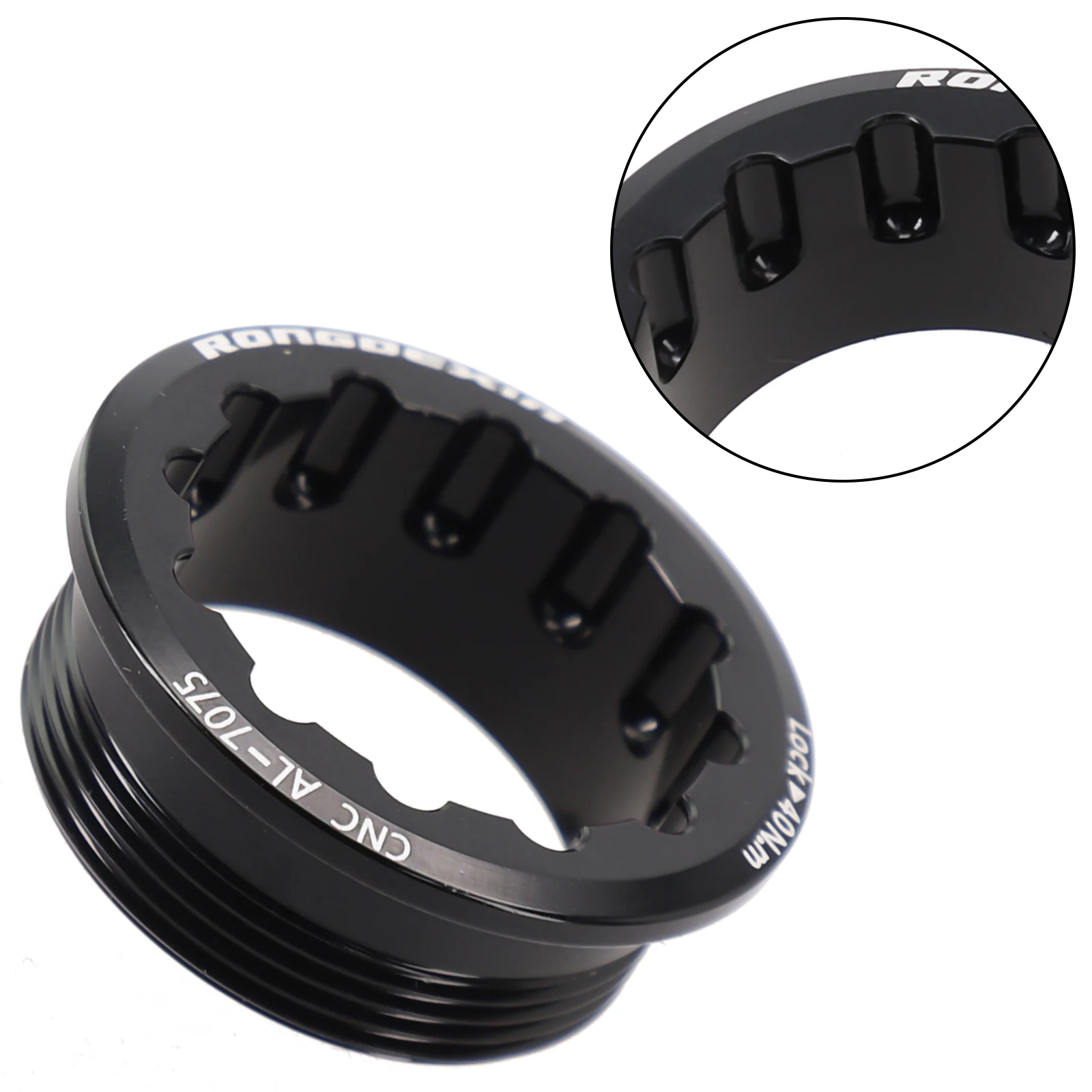 0        Cassette Cover Lock Ring Fixing Bolt Parts Bike Bicycle MS 12 Speed Freewheel Lock Cover Hub Body For M6100 M7100 8100