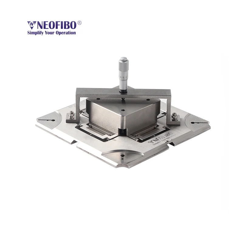 BFJIG-4PFA-SQFT Foursquare FA Z-axis Adjustable for Polish Jig Fiber Array Fiber Optic Polishing Fixture