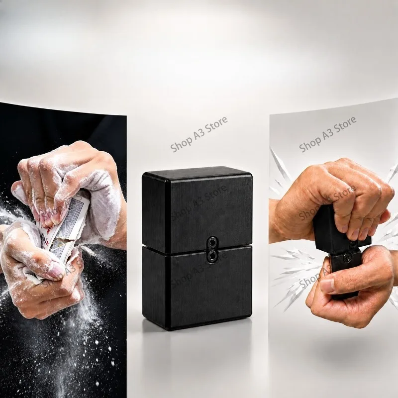 Simulated playing card tearing special force magic tool 0-100kg damped CNC solid nylon