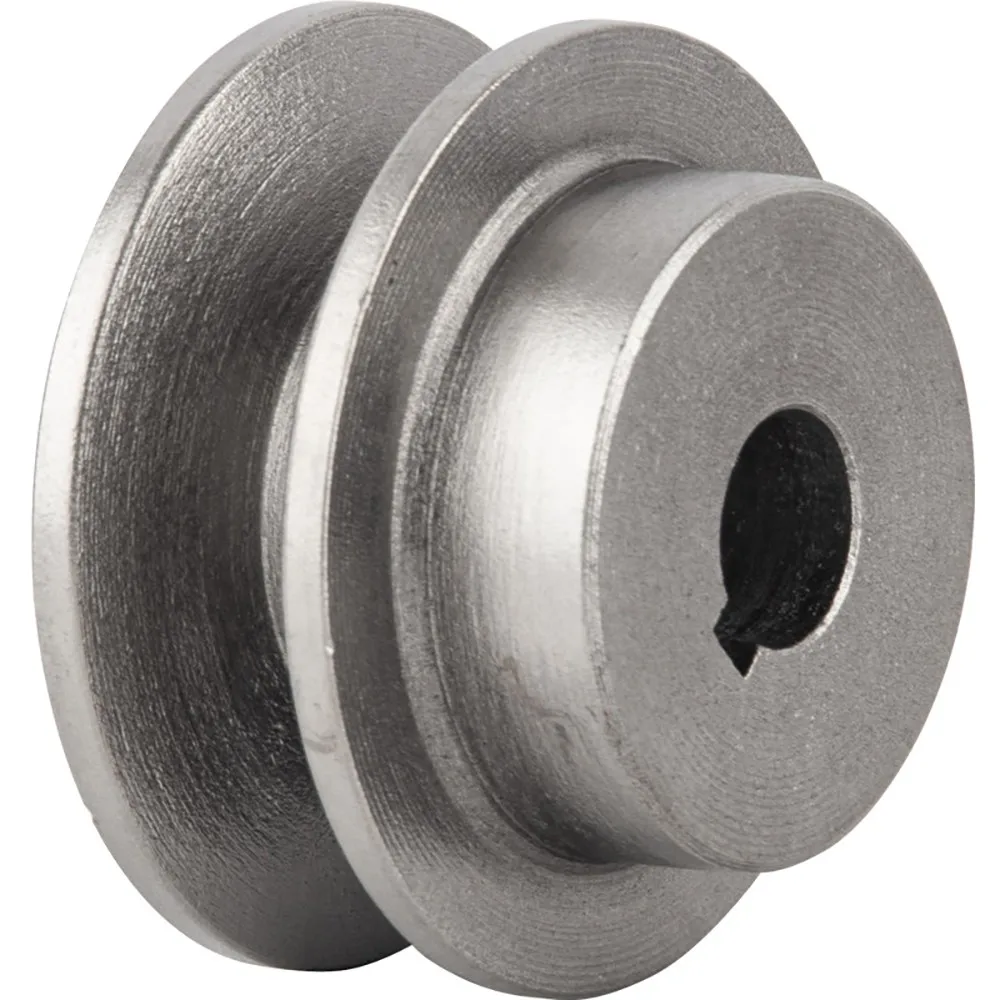 Thickened 1A Type Single-Groove Pulley, 50-100mm Motor Pulley, Cast Iron V-Belt Sheave