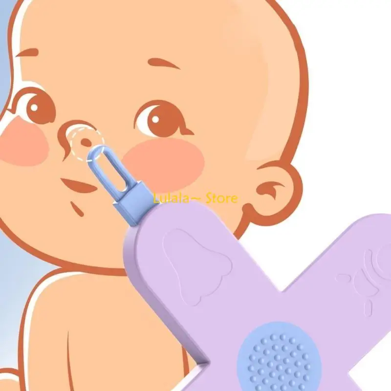 

Y4QA Infants Ear Nose Navel Clean Tool 4-in-1 Baby Care Gadget Nasal Cavity Cleaner
