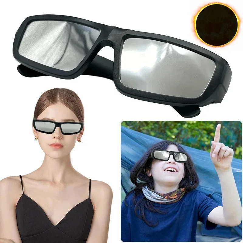 Gafas de Observación del Eclipse Solar con Certificación Iso, Lentes de Protección Solar, Múltiples Paquetes Disponibles (1/2/3/5 Unidades)