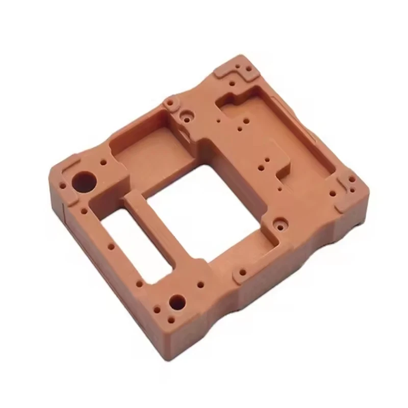 

High Quality CNC Machining Nylon Pom Peek Plastic Parts Custom CNC Milling Turning Service