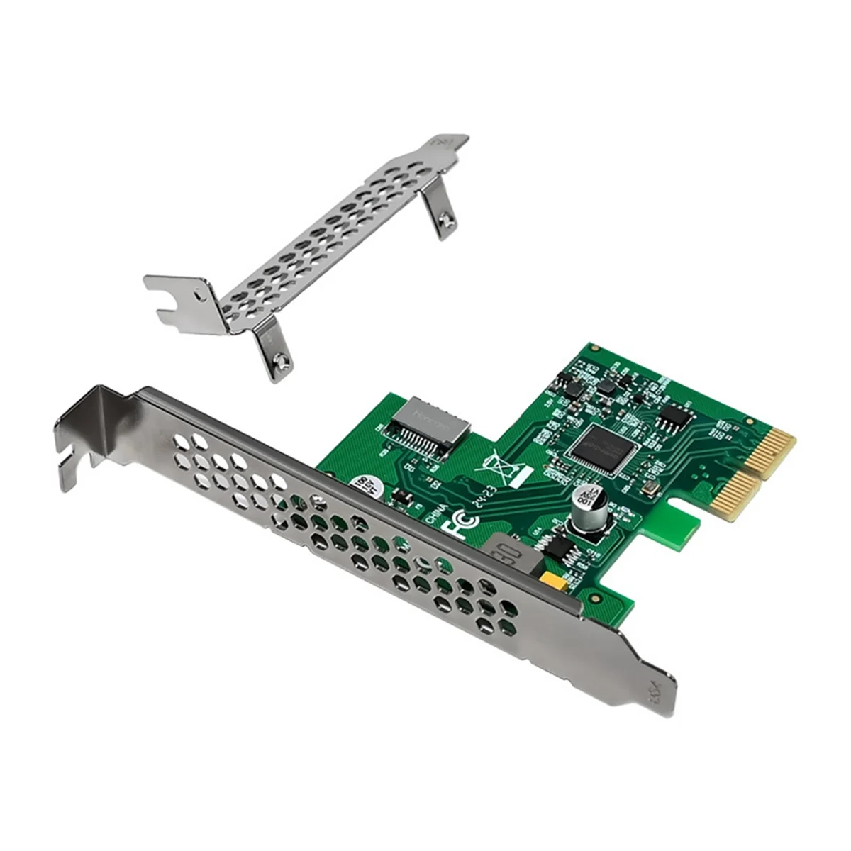

Карта расширения AB20-PCIE PCI Express X2, однопортовая карта расширения TYPE-E USB3.1, 10 Гбит/с, чип ASM3142 для настольного ноутбука