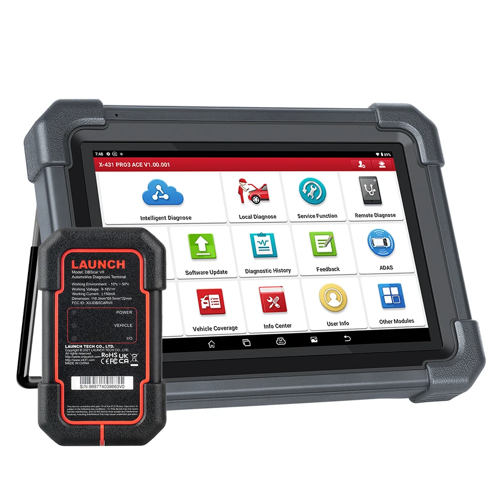 For LAUNCH X431 PRO TT EU Version Auto Diagnostic Code Reader Full System Online Coding Bidirectional 37 Service OBD2 Scanner