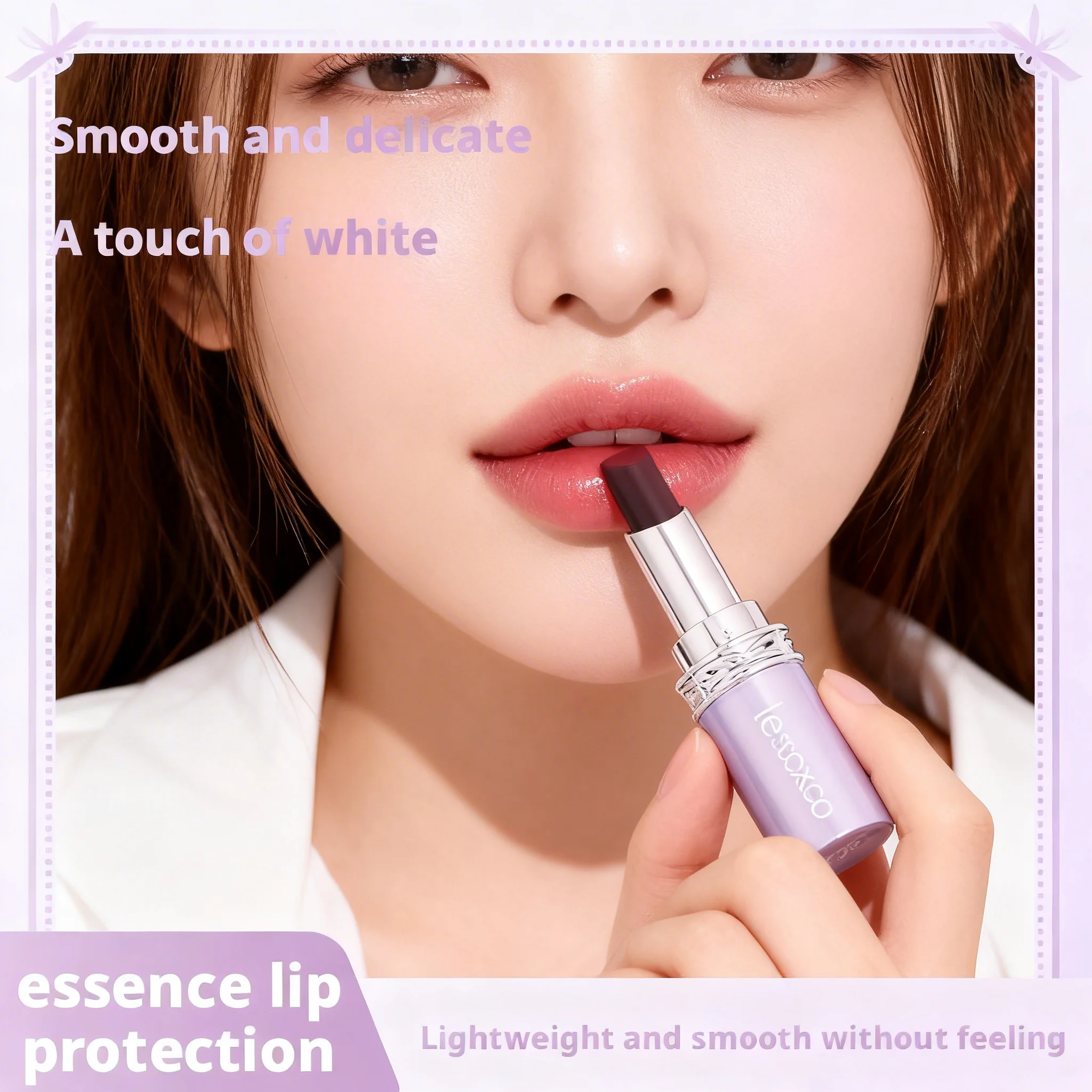 Velvet Matte Dark Magic Lipstick Lightweight Smooth Texture Long-lasting Hydration Lip Gloss Nourishing Essence Care Lipstick