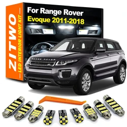 Accessori auto Per Land Rover Range Rover Evoque L538 2011 2012 2013 2014 2015 2016 2017 2018 Mappa Interna Kit Luce Lampadina A LED