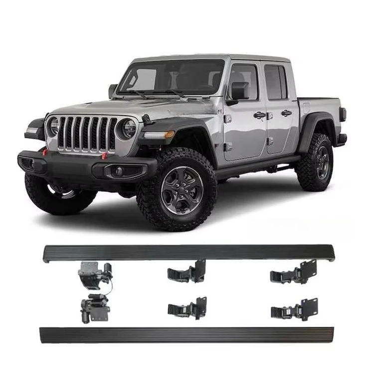 

Retractable Pedal Auto Accessories Automatic Pedal Electric Retractable Side Step for 2022 Gladiator