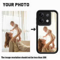 Customized Phone Case For Xiaomi Redmi Note 13 14 12 11 Pro 5G Funda Shockproof Silicone DIY Photo Picture Personalized Cover