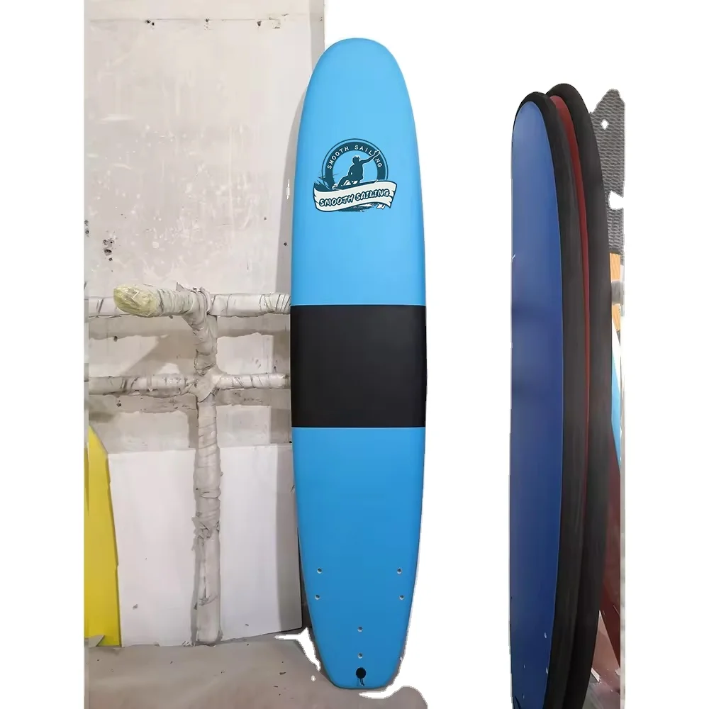 Custom High Quality EPS Foam Epoxy Soft Surfboards Fiberglass cloth IXPE Soft top surfboard