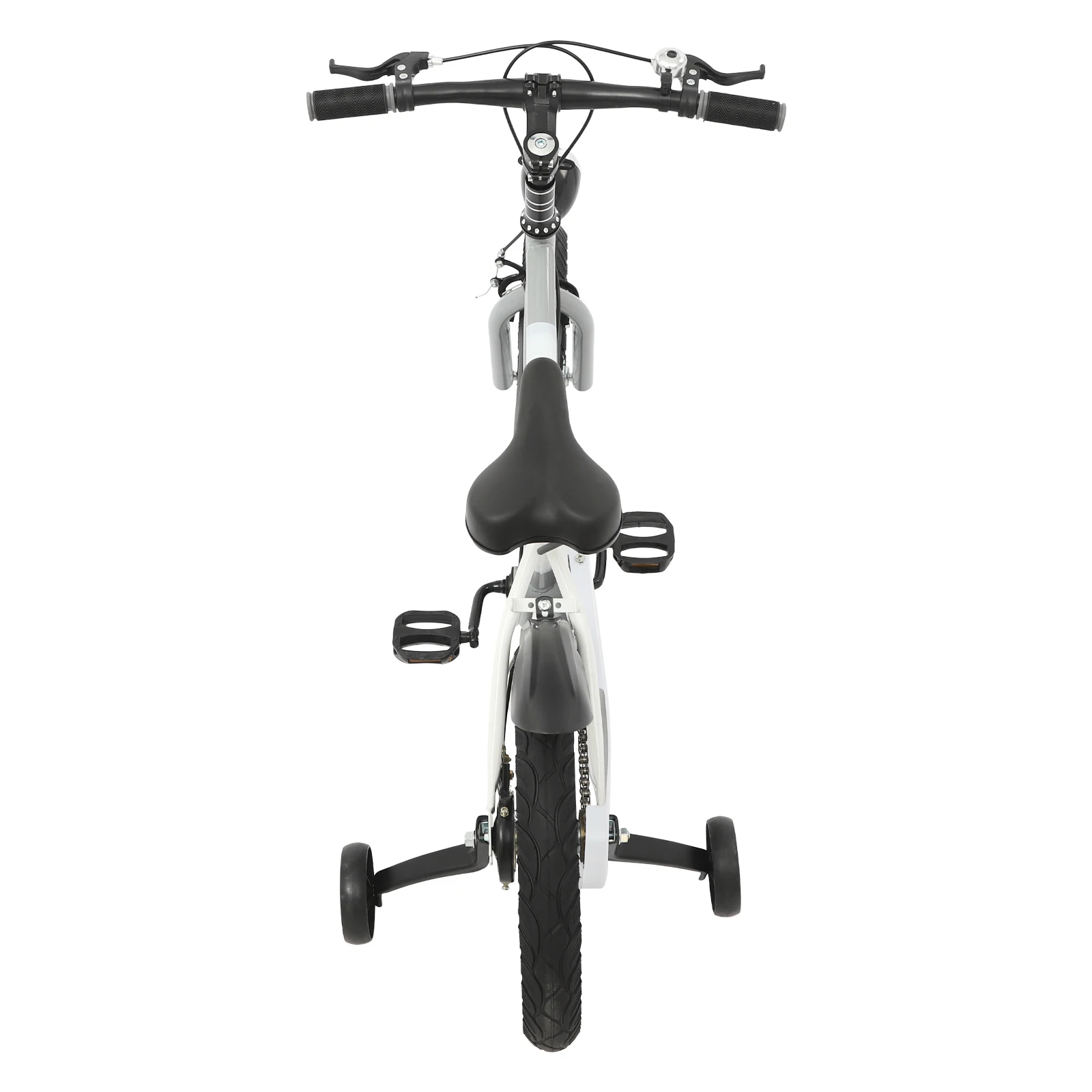 16-Zoll-Kinderfahrrad aus Kohlenstoffstahl mit Hilfsrädern und LED-Licht für 5–8 Jahre, höhenverstellbar, 60 kg – Detail 10