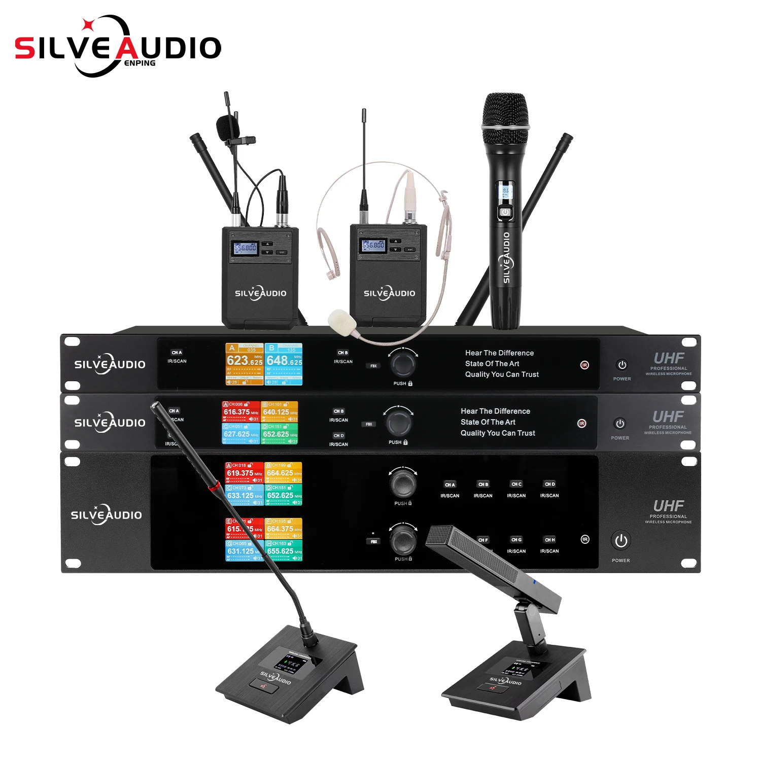 ワイヤレス赤外線周波数マイク,GAW-M26 uhf,1対2,会議,カラオケ,教会のステージに適しています