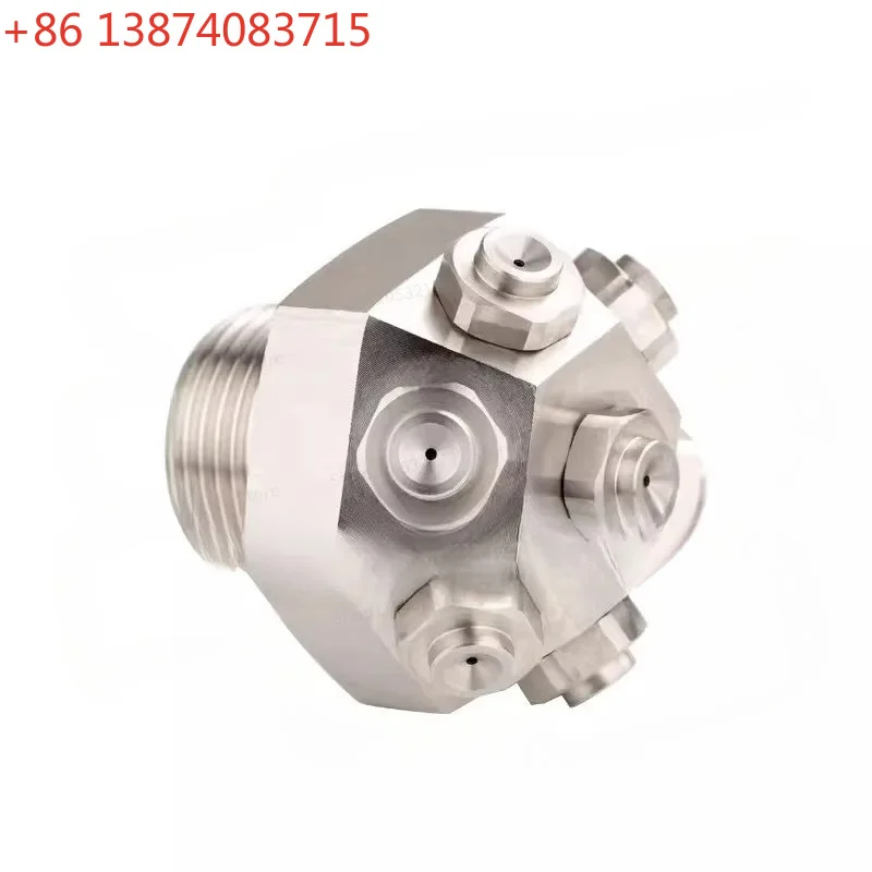 XWT Stainless Steel Medium and High Pressure Fire Water Mist Nozzle, Centrifugal Ultra-fine Atomizing Umbrella Type