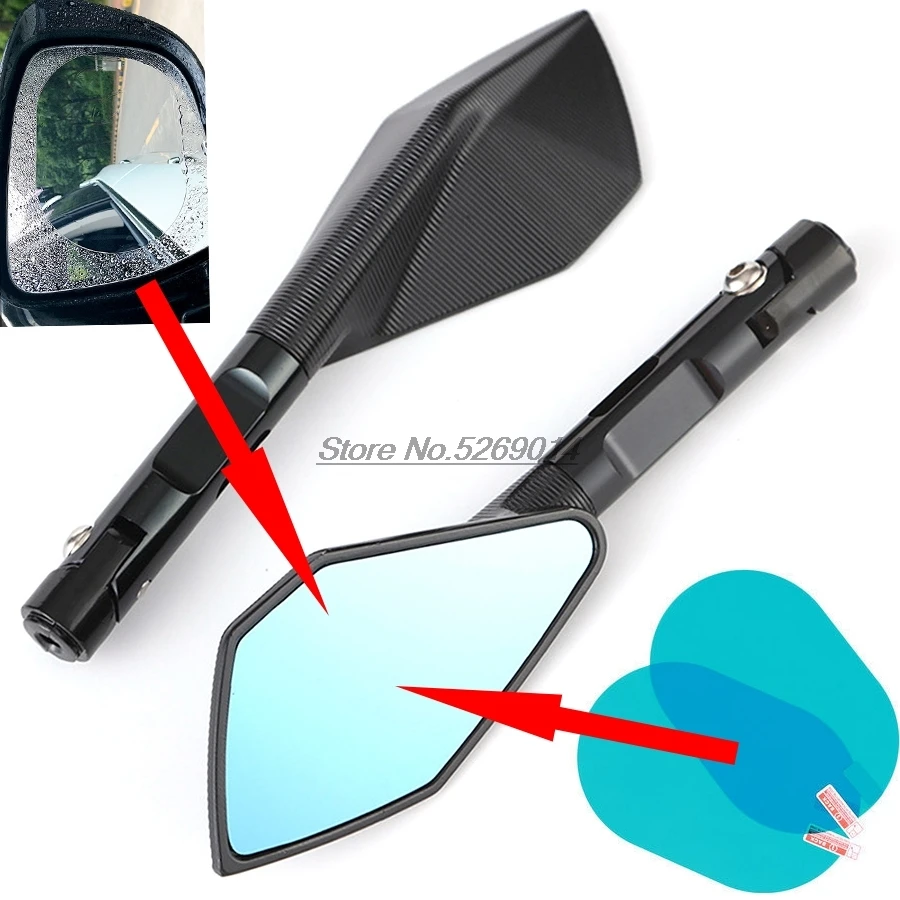 CNC Process Aluminum Rearview Mirror Motorcycle for Trk 502 Yzf R125 Ducati Diavel 1200 Cb190R Sym Jet X 125