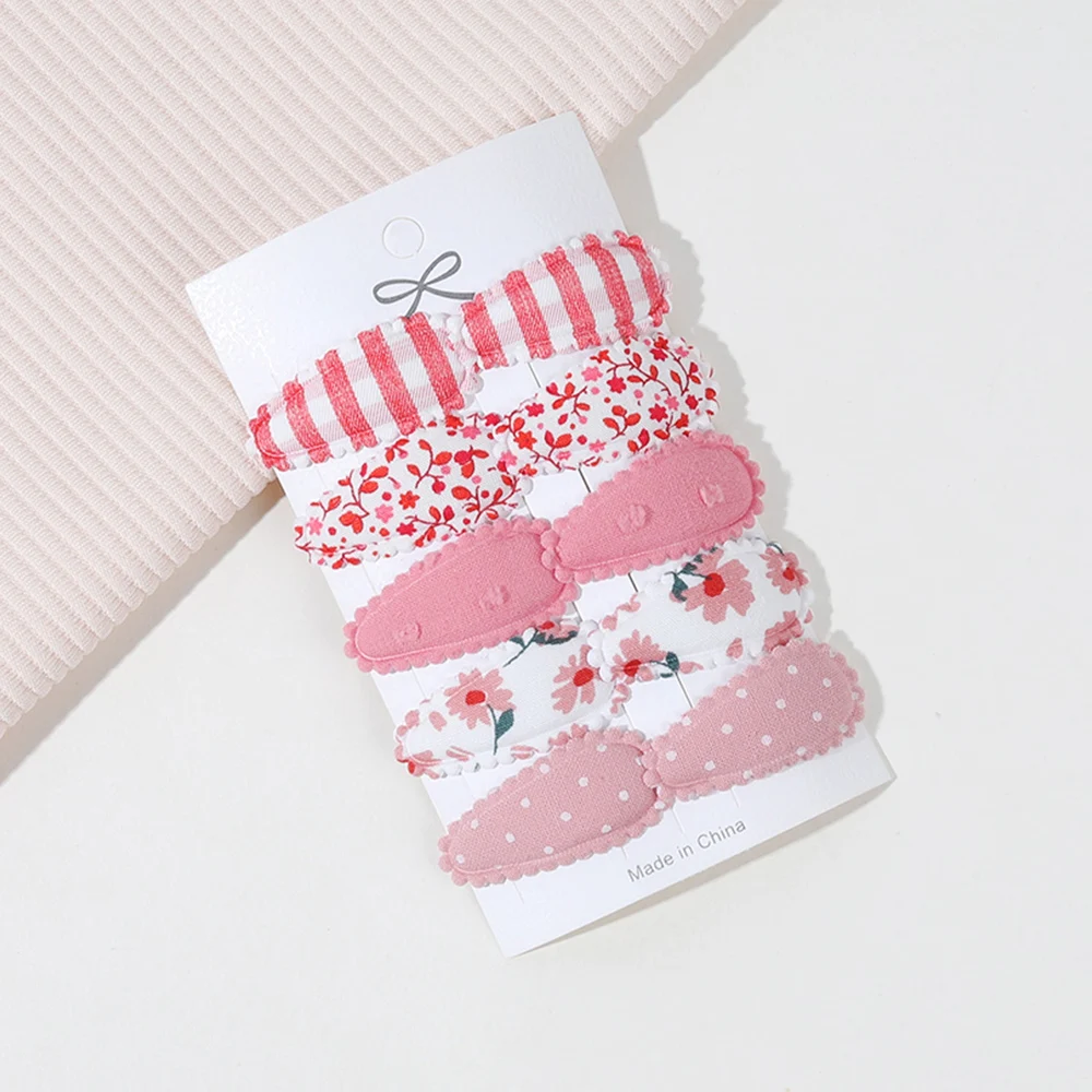 10 Stück Mini Stoff-Wassertropfen-Haarspangen für Kinder, Babys und Mädchen, Tägliche Party-Dekoration, Haarclips, Mädchen-Haaraccessoires, Geschenke – Detail 15