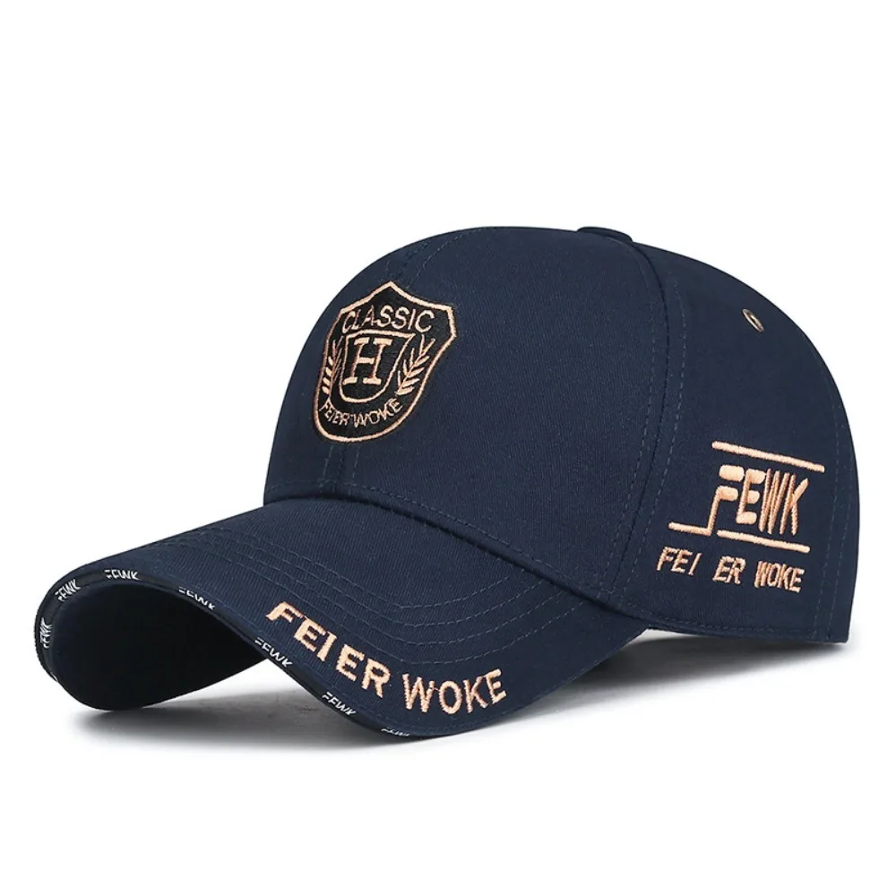 

Breathable Letter Embroidery Hat Quick-drying Lightweight Men's Sunshade Cap Metallic Pores UV Protection Baseball Cap Summer