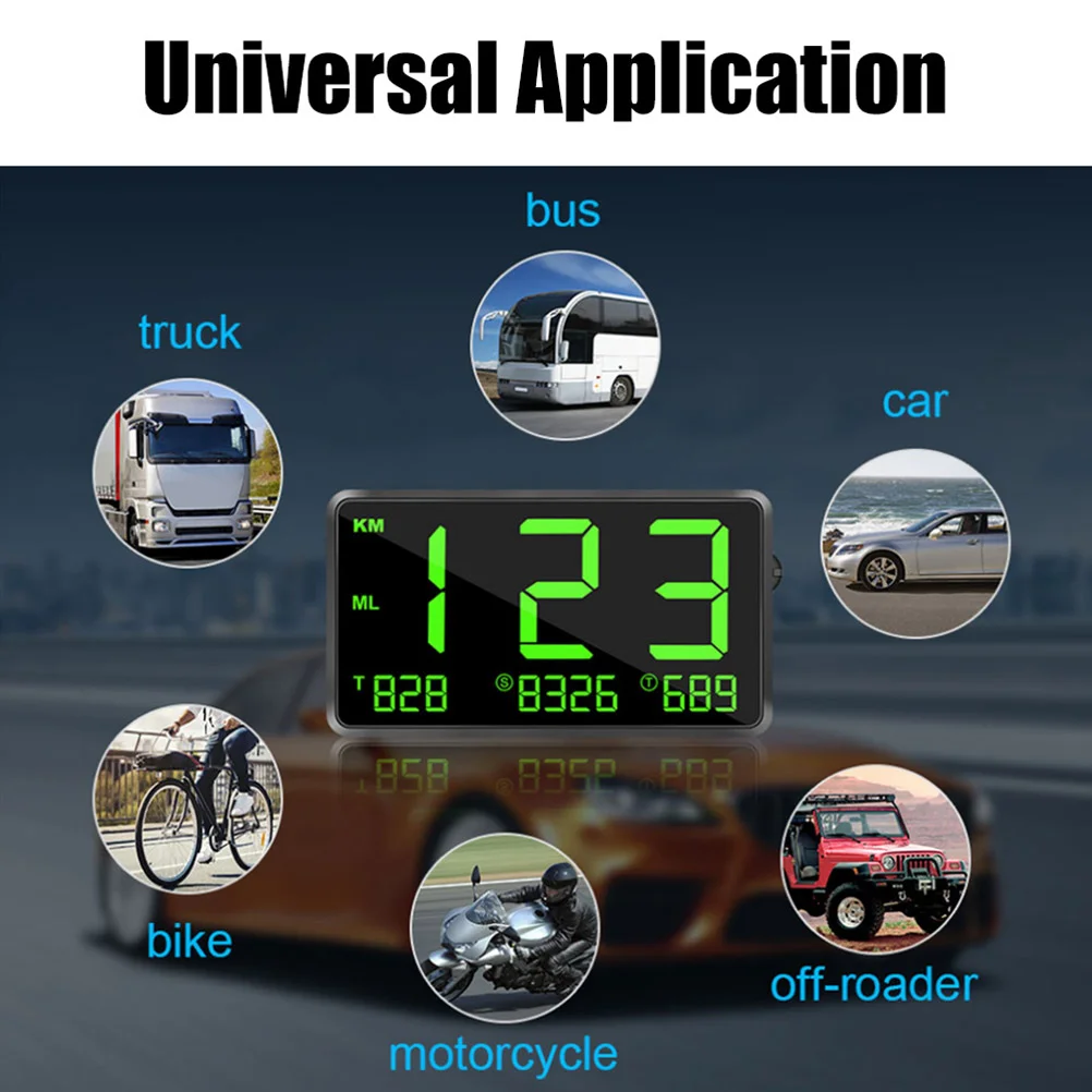 Motorcycle Mileage Recorder Odometer GPS Tachometer Modified Pieces Speedometer