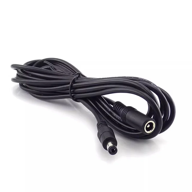 FULL-DC 12V Power Extension Cable 5.5X2.1Mm Power Cord For CCTV Surveillance Camera Router LED Strip Radio Printer