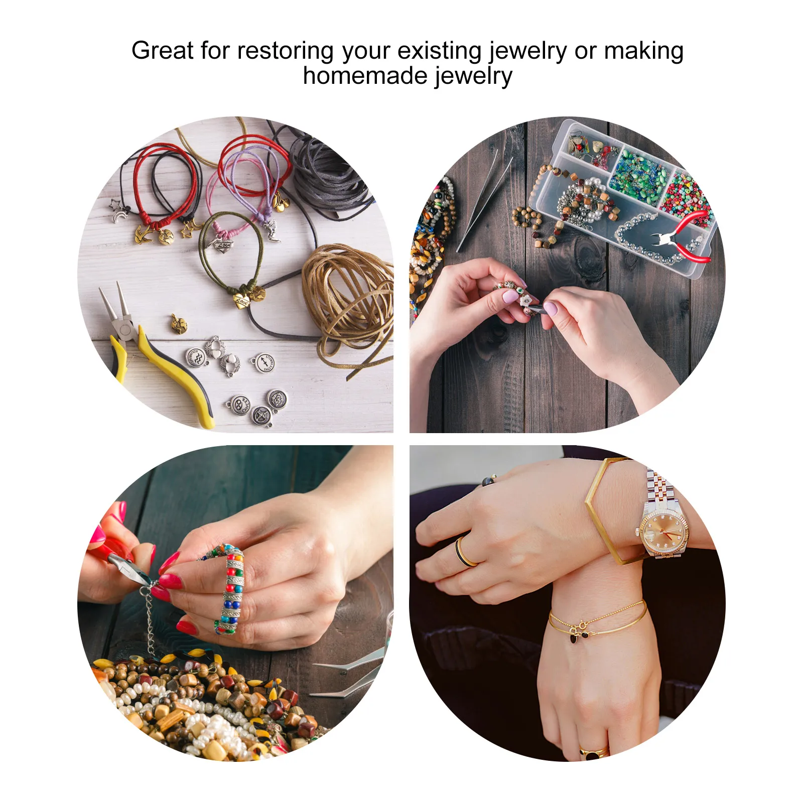 

120 Pcs Pendant Necklace Bracelet Clasp Key Alloy Chains for Jewelry Making Clasps