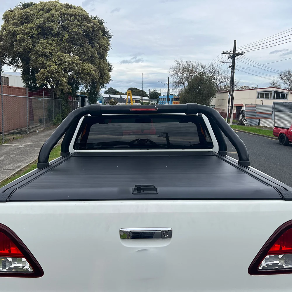 Retractable Aluminium Roller Lid Shutter Roll Up Ranger Tonneau Cover For Mazda Bt50