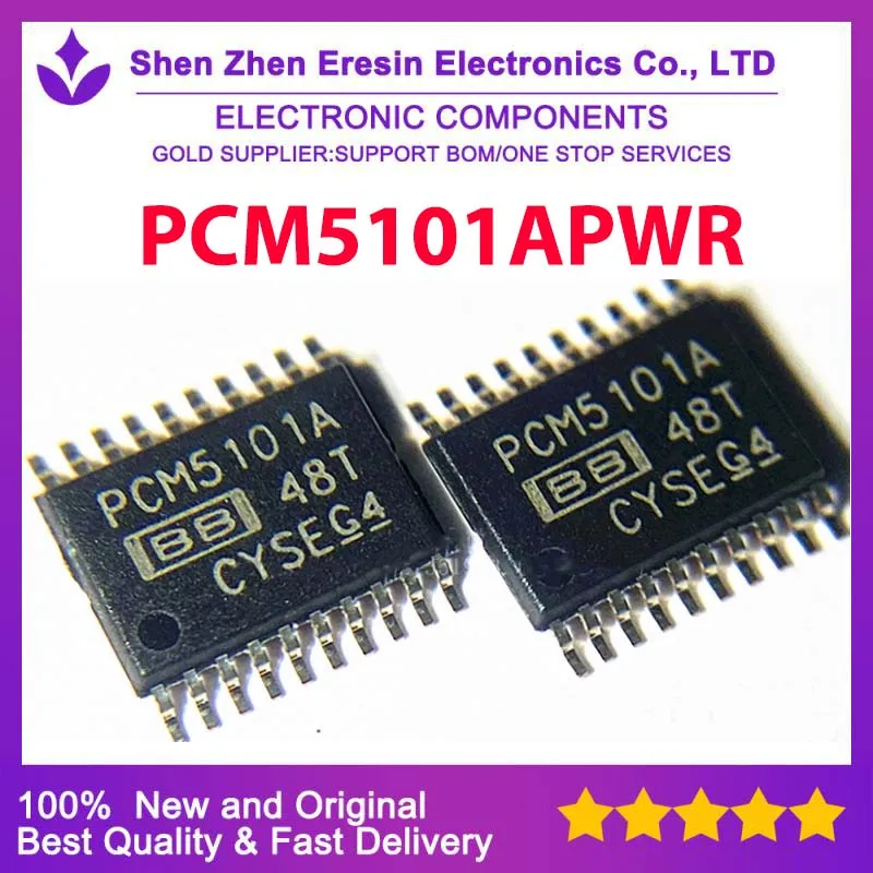 

Free shipping 5PCS/LOT PCM5101APWR TSSOP20 New and original