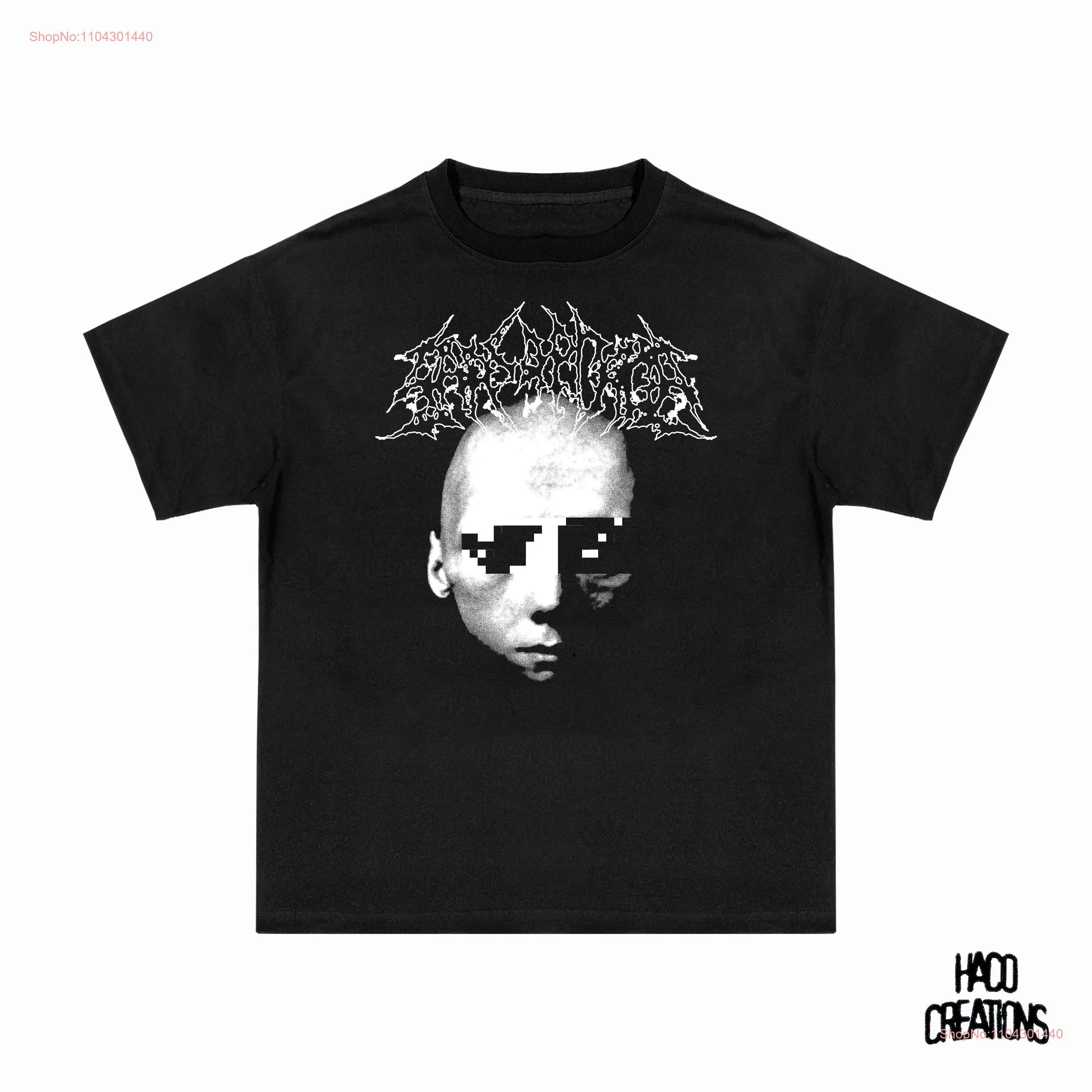 Streetwear T Shirt Y2K Gothic Opium Aesthetic Merch long or short sleeves