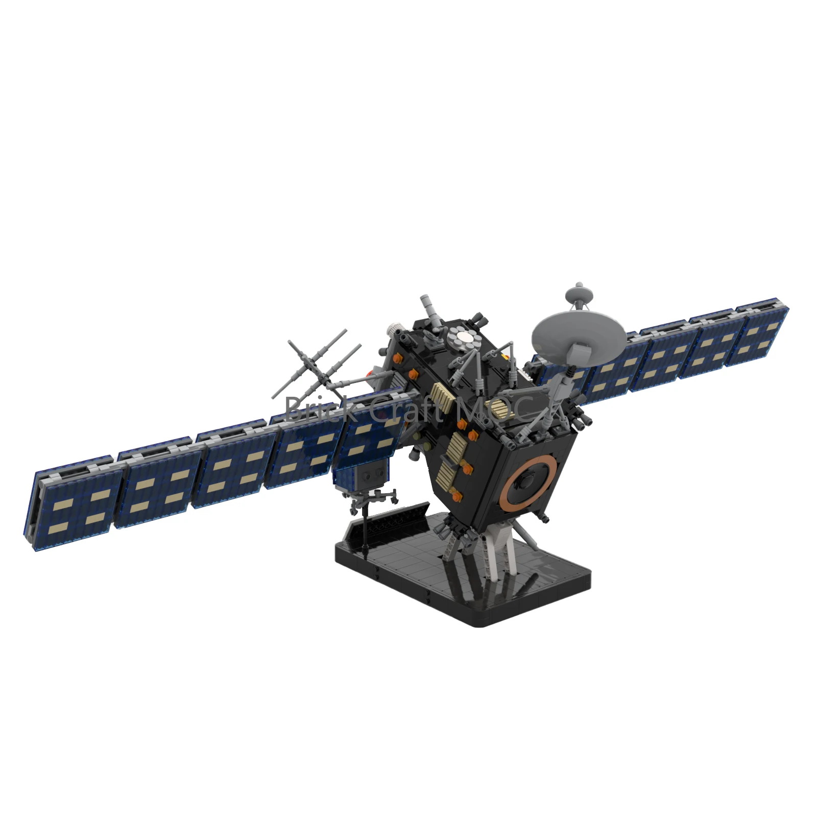 ESA Rosetta Comet Probe Building Blocks Set - Deep Space Exploration Satellite Model Kit for Space Enthusiasts