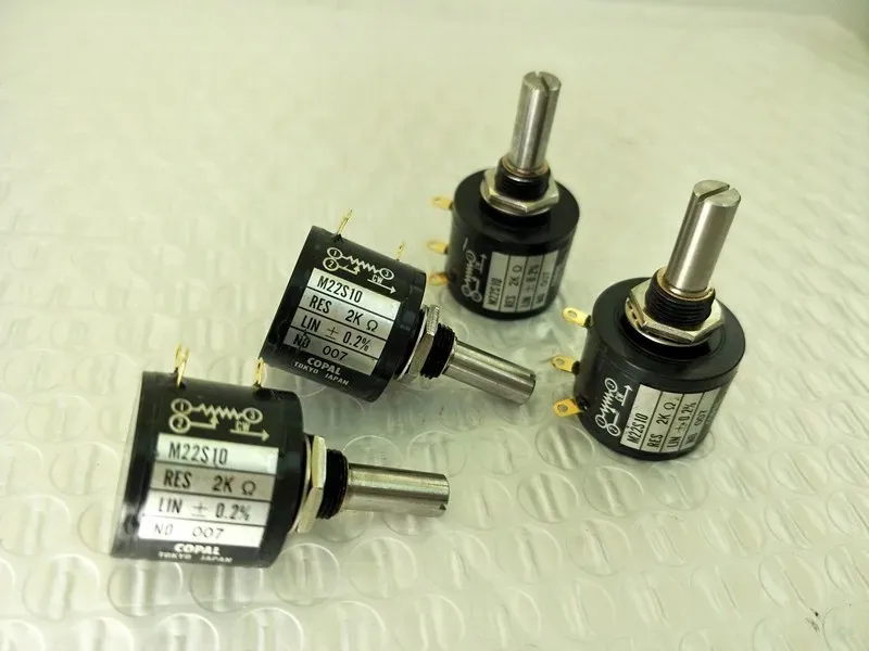 Printing machinery accessories Japan Kebao COPAL M22S10 5K10K 20K 100K multi turn potentiometer