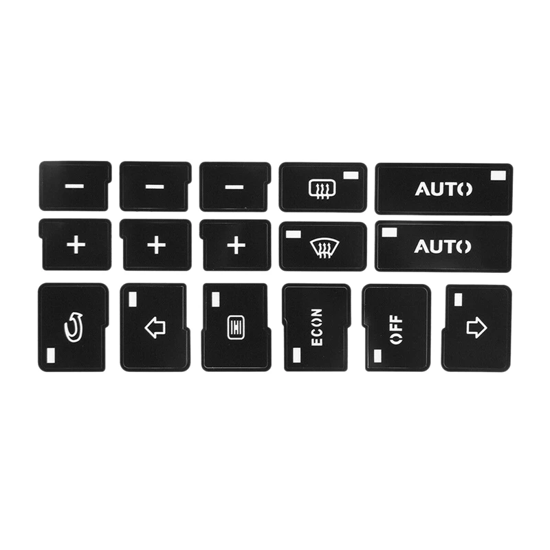 For-Audi A4, B6, B7 2000-2004 AC Climate Control Button Repair Decals Sticker