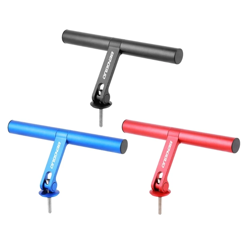 Aluminum Alloy Handlebar Extensions for Bicycles & Motorcycle Bike Handlebar Extender with Double Mounting Clamp Bracket