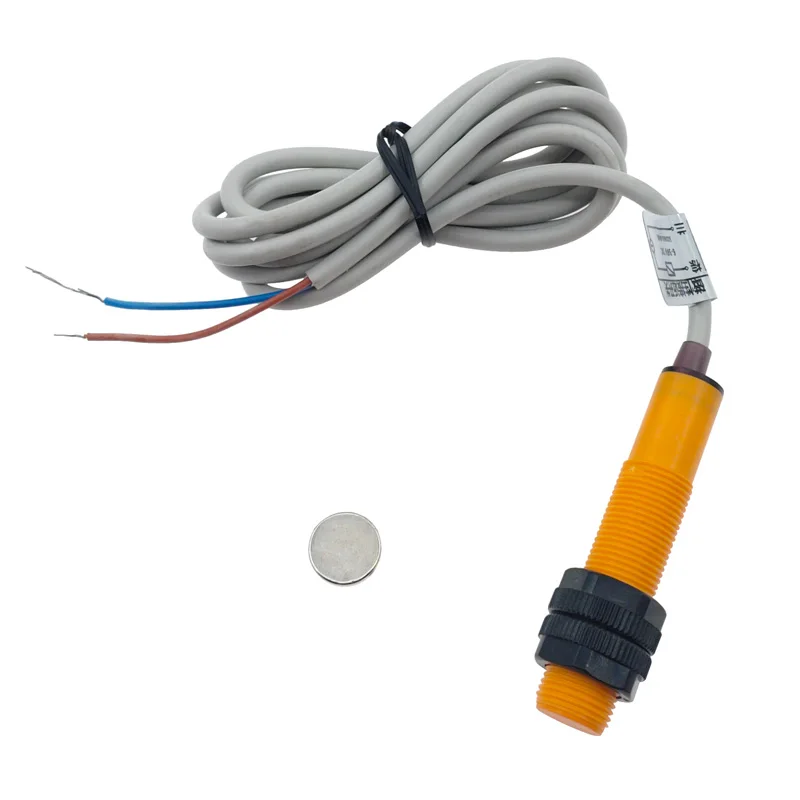 Magnetic Proximity Switch Normally Open 2-Wire Punch Counting Inductive Switch SJM12-10D1 for Industrial Automation