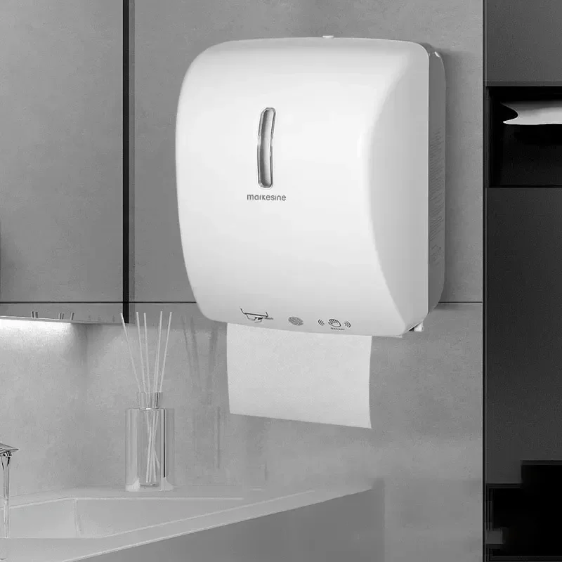 Induction paper machine intelligent tissue dispenser electric paper holder automatic hand wiping paper box commercial use