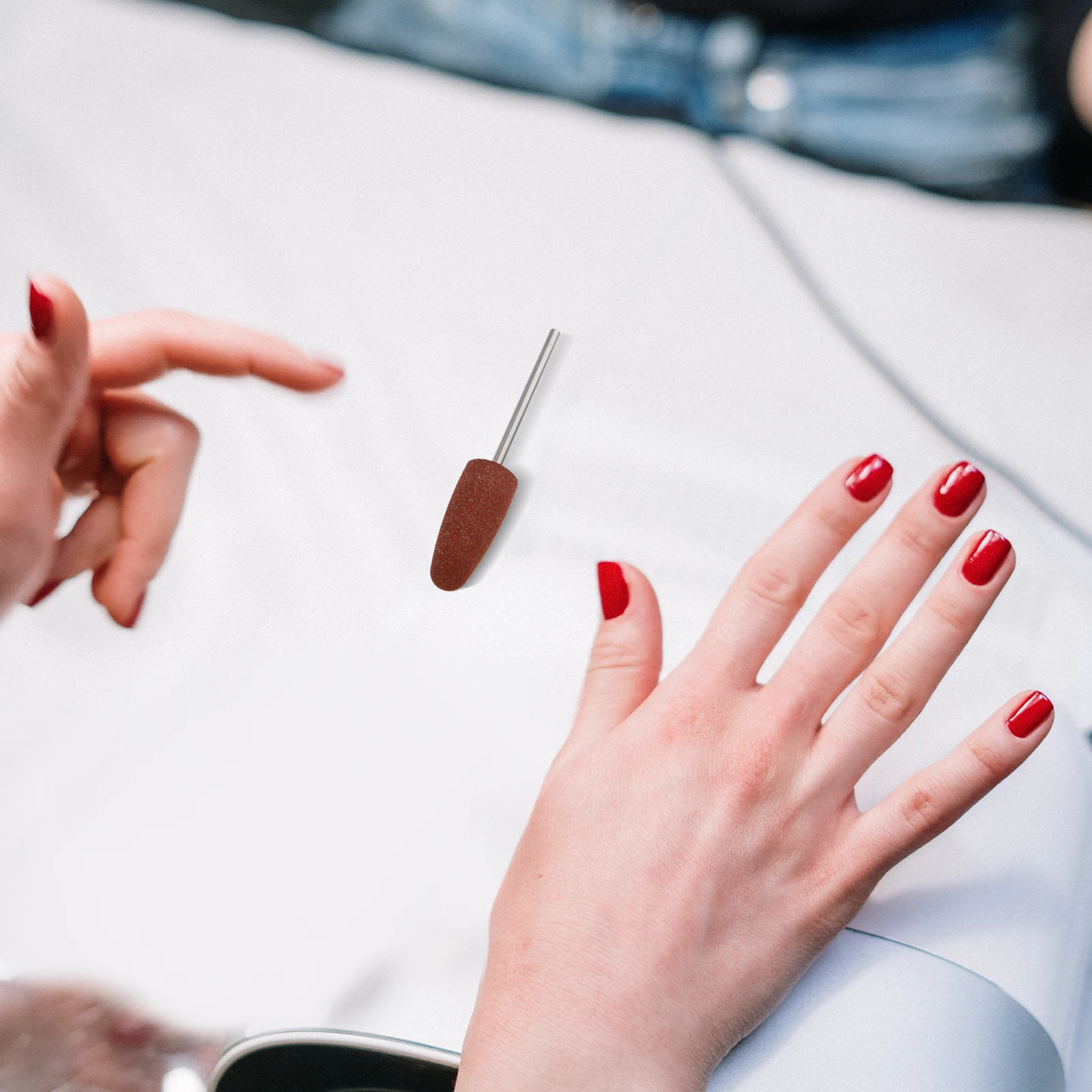 Siliconen slijpkop boor manicure gereedschap nagelbits elektrische machine professioneel voor nagellak