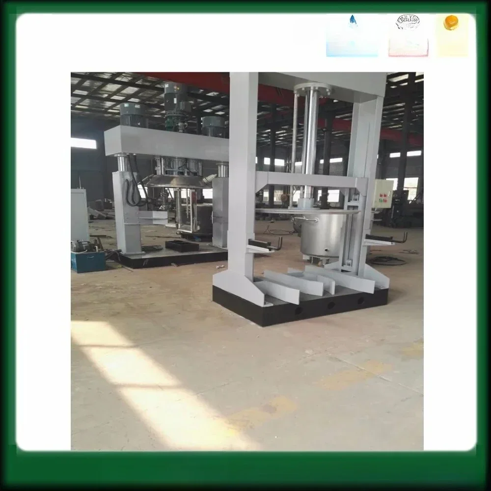 Emulsion Mixing Equipment with PLC System | High Speed Dispersing Machine