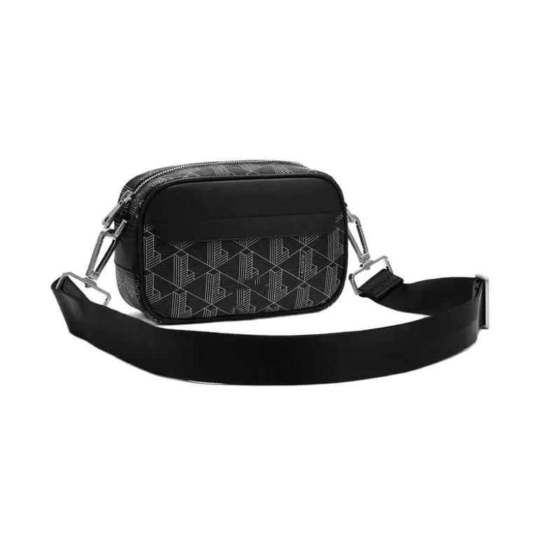 Мужская сумка на одно плечо из искусственной кожи с ретро-принтом, повседневная модная сумка через плечо, горизонтальная модная мужская мобильная сумка для хранения в уличном стиле