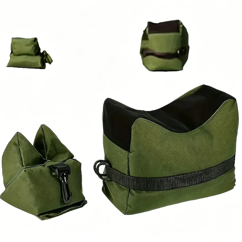 Clip de coussin tactique pour sac de sable, support de maintien du menton pour le tir, la chasse et le positionnement au sol - Équipement de tir