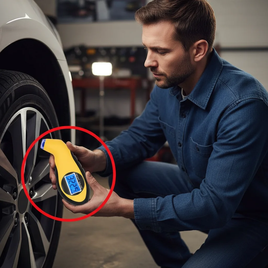 

Цифровой манометр для автомобильных шин с высокоточным ЖК-дисплеем, портативный, взрывобезопасный, для автомобилей, мотоциклов и велосипедов