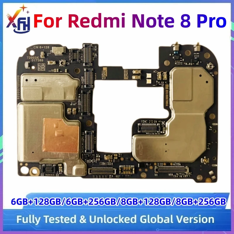replaced-unlocked-motherboard-for-xiaomi-redmi-note-8-pro-mainboard-full-chips-good-work-global-android-os-installed