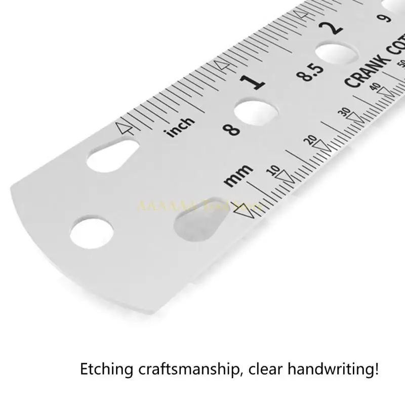 A2BE Ferramenta medição aço durável Ferramenta reparo bicicleta conveniente Durável para comprimentos e ajustes e
