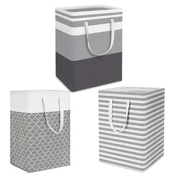 New Waterproof Fabric Laundry Basket Foldable Bag Large Capacity Laundry Basket Simple Clothes Sundries Storage Box