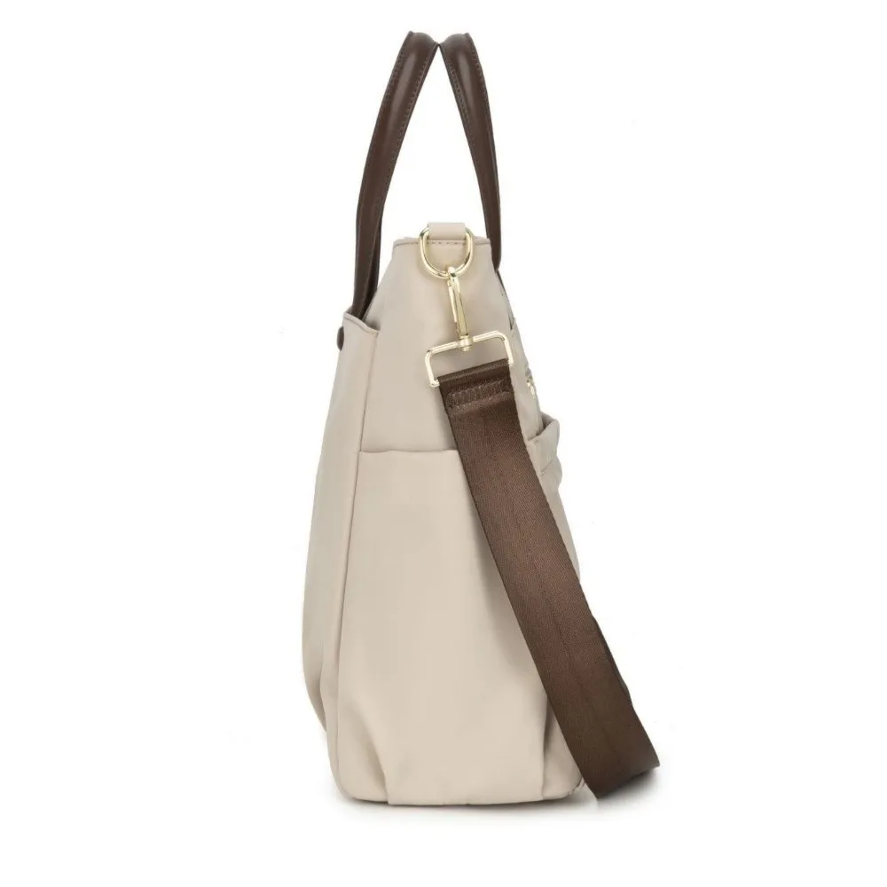 Shoulder Strap Portable Laptop Bags Side Pocket 15/16inch Laptop Handbag with Handle Lightweight Notebook Sleeve Bag Office Use