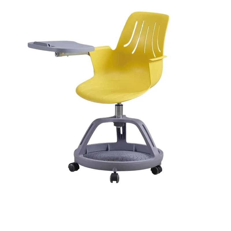 College Student Training Desk Chair Set Thickened Adjustable Table with Plastic Material for School College Use