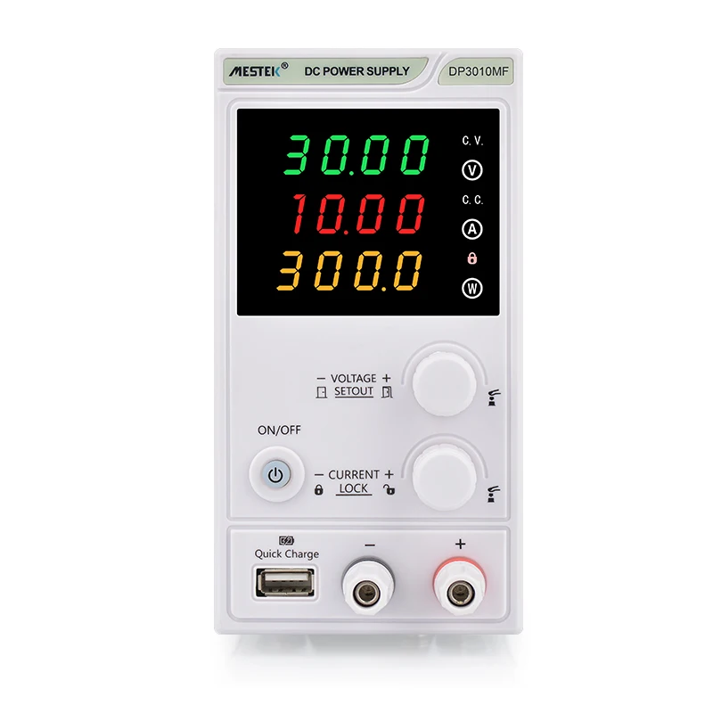32V 10A High Power Supply DC Regulated Power Source Four DP3010MF Digital Adjustable Lab Bench Power Supply Laptop Repair Rework