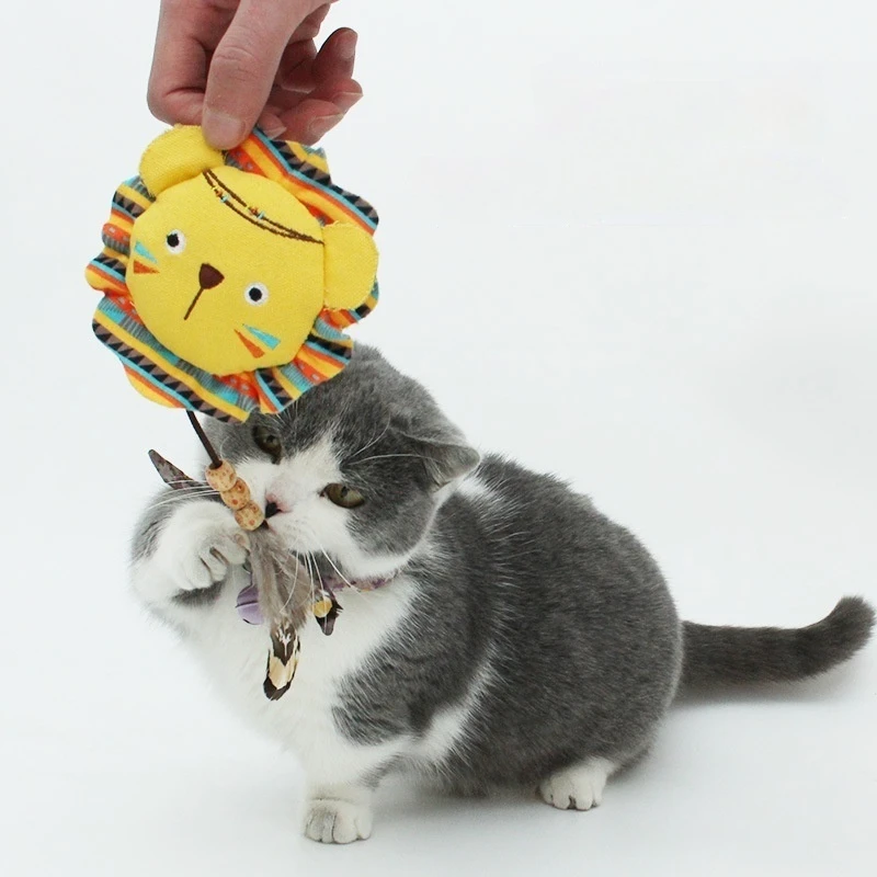 

Hot Selling Cute Animal Shape Cat Nip Plush Toys Interactive and Movement Pet Toys