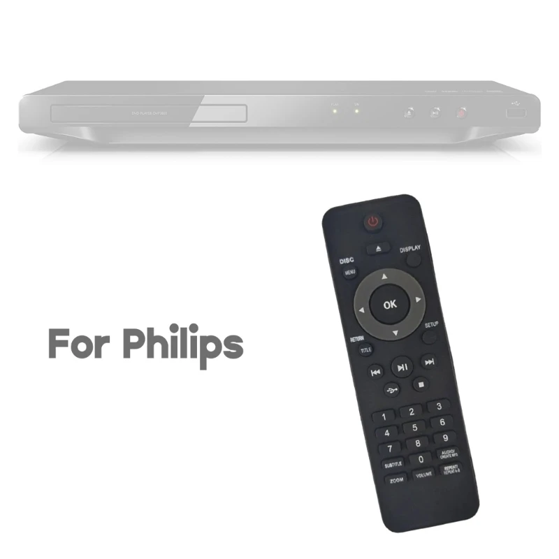 NEW Remote Control DVP5990 for philips DVD DVP5986 DVP3800/93 DVD2886/93 DVP3000