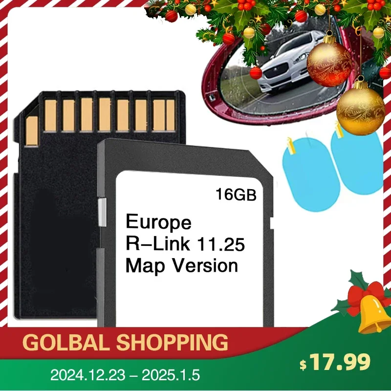 2024 Carminat R-Link 11.25 for Renault Fluence Scenic SD Card Latest Update GPS Accessories Compatible Navigation for Europe