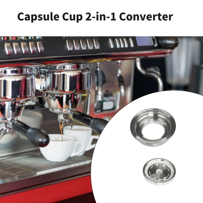 Stainless Steel Converter Holder Filters for Vertuo Coffee Machine Accessories