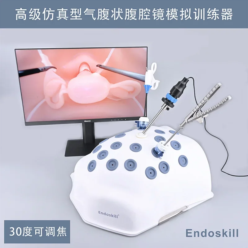 Simulation Laparoscopic Surgery Simulation Trainer Laparoscopic Surgery Training Box 30 Degree Adjustable Focal Lens