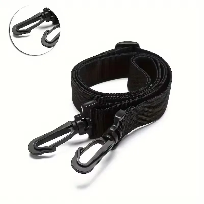 Black Long Straps Bag Part Accessories Adjustable Replacement Shoulder Bag Strap Detachable Belt Messenger Bags New